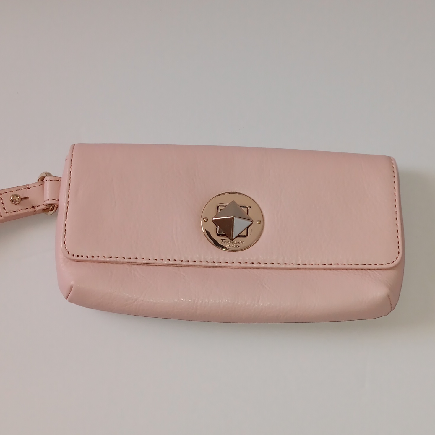 Kate Spade Clutch Blush Pink Twist